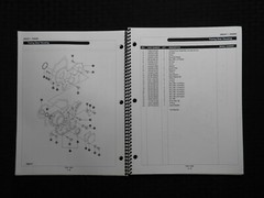 NORTHERN LIGHTS 484 NL484 DIESEL GENERATOR LUGGER PARTS MANUAL CATALOG MINTY