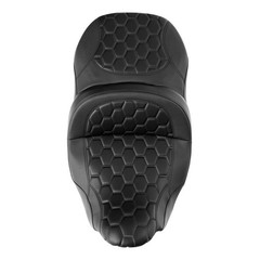 Gel Cushion Backrest TourPak Pad Road King Street/Road/Electra Glide 09-25 Black