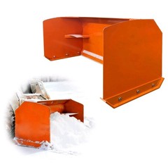 Wolverine 8′ SNOW PUSHER SKID STEER QUICK ATTACH SP-15-84W Shipping $3.75 Per Mi