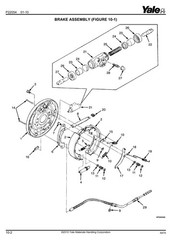 Forklift Service Parts Manual Fits Yale GLP050LX, GDP50LX(A974)
