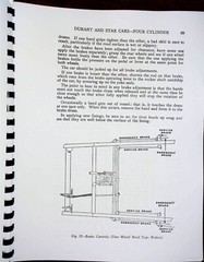 Durant Star Car C CC F M M-2 M-4 Automobile Service Repair Manual