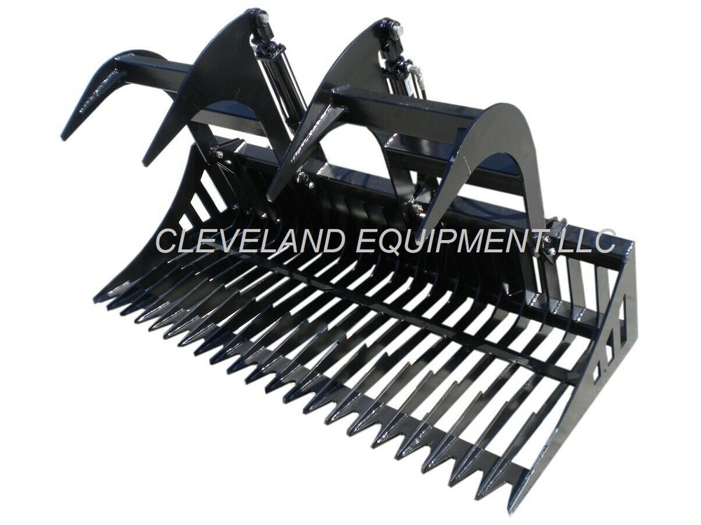 NEW 72″ SD SKELETON ROCK GRAPPLE ATTACHMENT Skid-Steer Loader John Deere Kubota