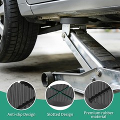 Universal Floor Jack Rubber Pad Adapter Pinch Weld Side Frame 1 Pack