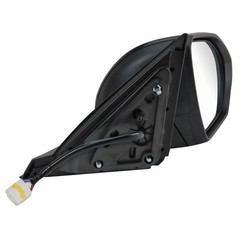 Right Mirror Elec 8Pin Blk Cover Man Clr Glass 6.69in Direct Repl HY1321328