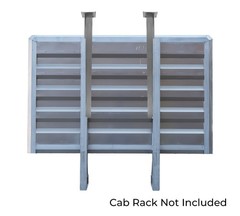 40″Viking Adjustable Aluminum Beacon Bracket for Headache Rack – Bolt-On – 1Pair