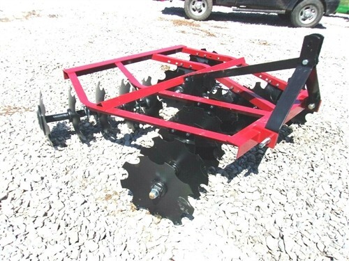 New ATLAS 2018 6ft. Disc Harrow for 3 point (FREE 1000 MILE DELIVERY FROM KY)