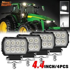 4PCS LED Work Lights 12V Flood Lamp Pods For Truck, Tractor ,Boat, UTV ,ATV, 4WD