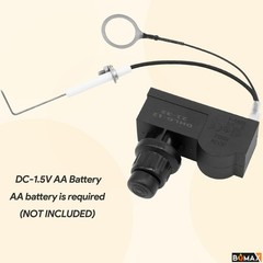 BQMAX Grill Igniter Kit for Blackstone 36 Inch Griddle, Electronic Battery Ignit