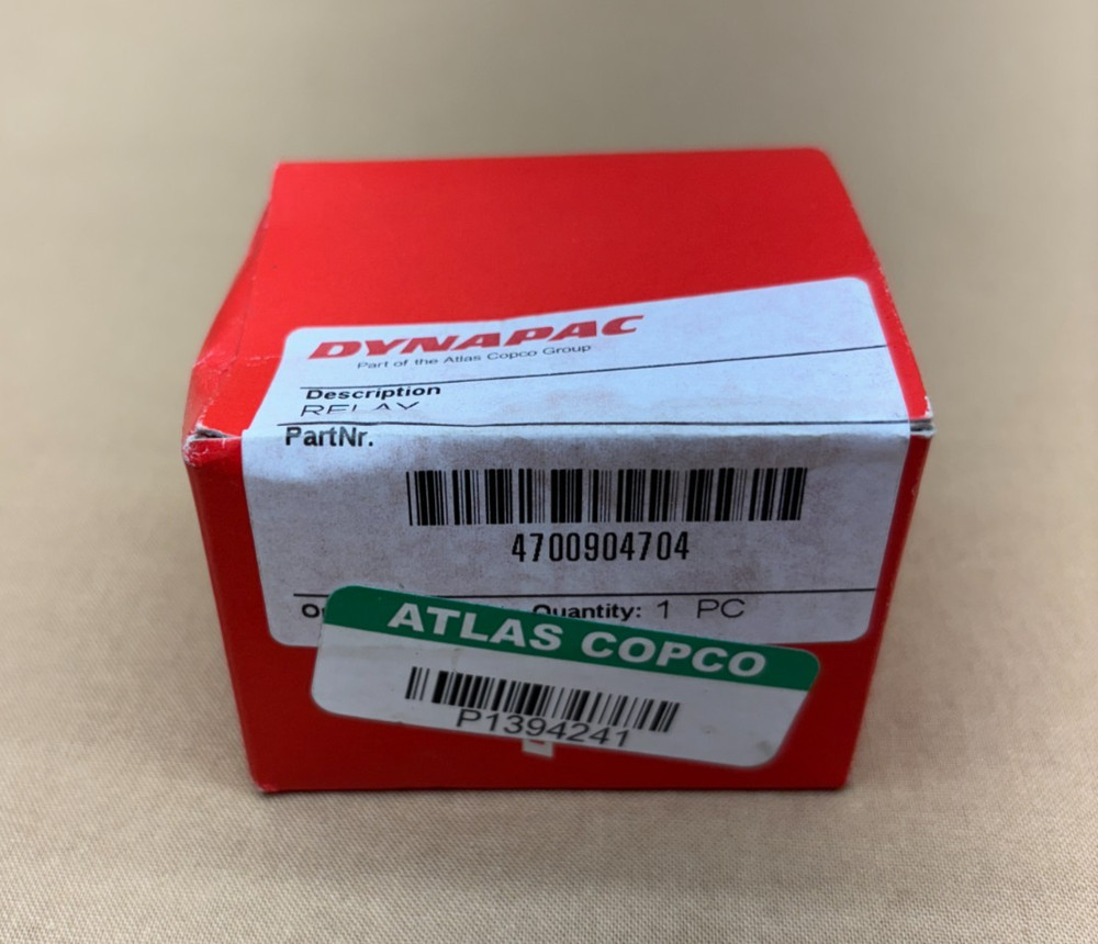 Dynapac 4700904704 Replacement Relay for Tractor