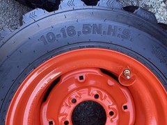 NEW 10-16.5 SKS-1 Tires/Rims for Kubota Tractor Fronts L3800,3901 & more-6 lug