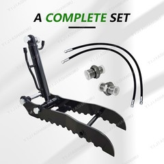 Hydraulic Thumb Clip for Mini Excavators Attachments Single Hole Metal Grab
