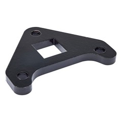 2X Black Track Motor Reinforcement Bracket Kit for Mini Excavator Universal