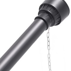 Heavy Duty PTO Shaft 39-55 inch 1-3/8″ 6-Spline x 1 3/8″ Round End for Series 4
