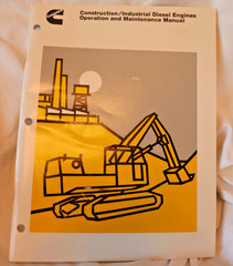 3379052-10 Cummins Manual Construction Industrial Diesel Engines Operation Maint