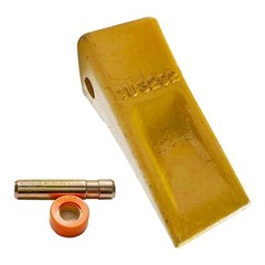 1U3202 Bucket Dirt Teeth with Pins 8E6208 & Retainers 8E6209 for J200 Series
