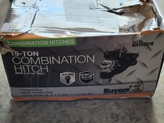 Buyers Products 15 Ton Combination Hitch, 2-5/16 Inch Ball, 30,000lbs MGTW…