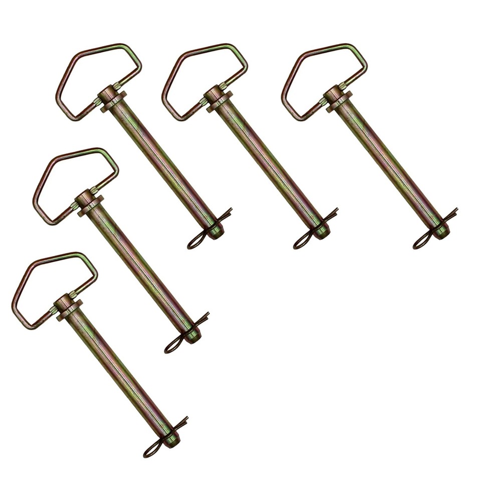 5pk 3/4 X 6-1/4 Farm Tractor Towing Draw Hitch Pin Equipment Implement Pulling