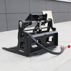 Skid Steer Log Grapple Attachment Quick Attach Heavy Duty Brush FREE SHIP