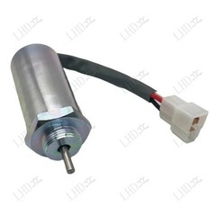 24V Stop Solenoid For Hitachi ZX70-3 ZX75UR-3 ZX85US-3 4LE2 4LE2X 897209-1152