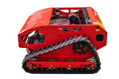 16 HP Remote Control Crawler Mower Adjustable Mowing Height Petrol Lawn Mower