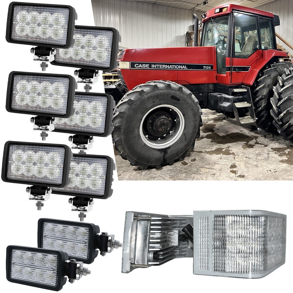LED Light Kit For Case IH 71-89 Series Magnum Tractors 7110,7120,7130,7140,7150