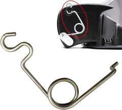Fuel Door Hinge Pin Gas Cap Spring Fix for Ford F150 2015-2024 Loose Door Repair