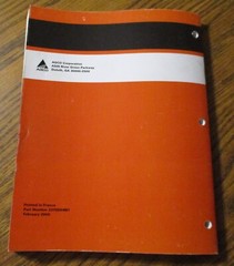 AGCO DT240A DT220A DT200A DT180A Tractor Operators Maintenance Manual Original