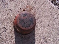 Allis Chalmers B AC tractor engine motor oil bath precleaner bottom bowl