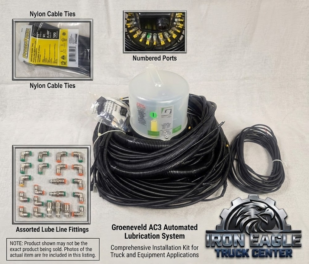 OEM Groeneveld AC2 Automatic Lubrication Greaser Kit System 8594 Series