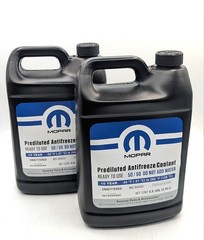 Mopar 68163849AB Antifreeze Coolant 50/50 Premixed 1 Gallon – 2 PACK