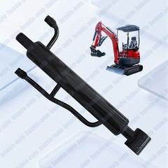 Mini excavator single-hole thumb clamp oil cylinder replacement part, brand new