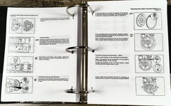 IH Dresser TD8G 125G Crawler Tractor Service Parts Manual Set 9501-Up Book D240T