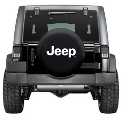 Plasticolor Jeep Premium Spare Tire Cover 30-33in Water Resistant
