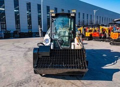 48″ Skid Steer Concrete Cement Mixer Attachment For Bobcat CAT Skid Steer