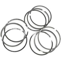 4PCS Piston Ring 4LE2 for Isuzu Engine Kobelco SK75SR SK70SR-2 Excavator