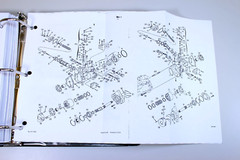 Case 1840 Uni-Loader Skid Steer Service Repair Manual Technical Shop Book Binder