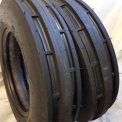 5.50-16 (2 TIRES + TUBES) 6 PLY ROAD CREW ST1 F2 3-Rib Farm Tractor 5.50.X16