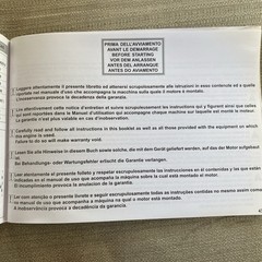 Lombardini 9LD 561-2 561-2/L 625-2 Engine Operation Maintenance Manual OEM
