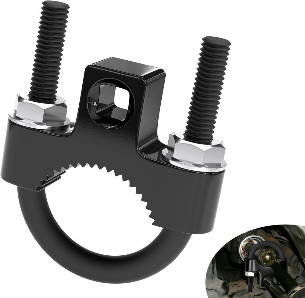 Inner Tie Rod Removal Tool, Tie Rod Puller with Non-Slip Teeth, 3/8” Universal