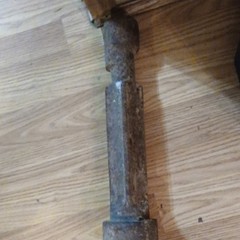 B7375R top Water Pipe for 1942 John Deere Model B