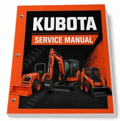Kubota M100X, M110X, M126X Tractor Technical Service Repair Manual – M135X