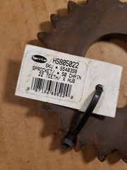 SpeeCo HS805022 Sprocket/#50 Chain, 22 Teeth/X HUB, 5540358