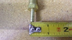 HANSEN S19 HOSE BARB 1/4″ TUBE X 1/4″ NPT HYDRAULIC TRACTOR PARTS LOT OF 3