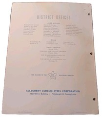 1957 Rhopac Inc Industrial Gaskets Packings Advertising Catalog Brochure