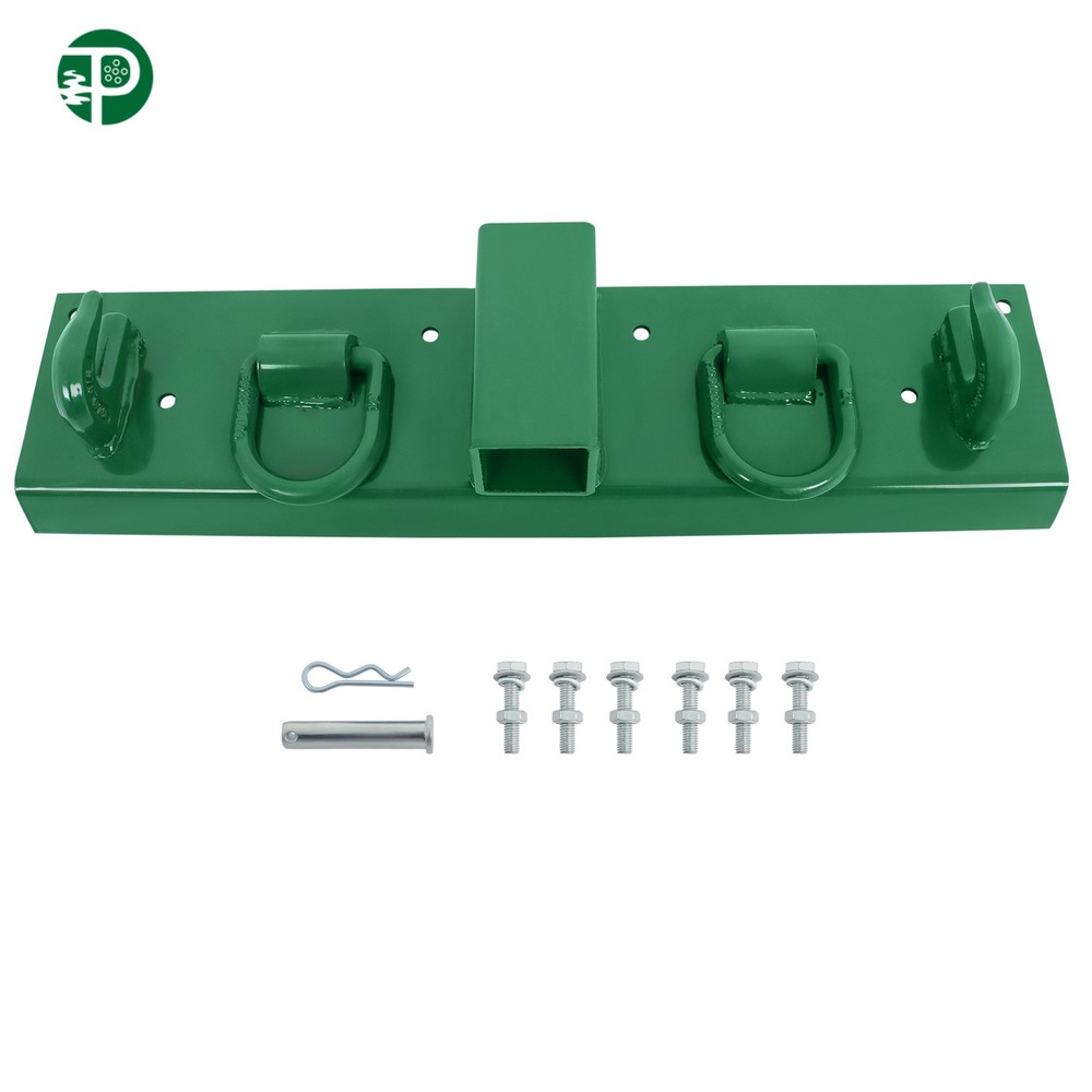Bolt on Grab Hooks & D Rings & 2″ Receiver 1025R Compact For John Deere Tractor