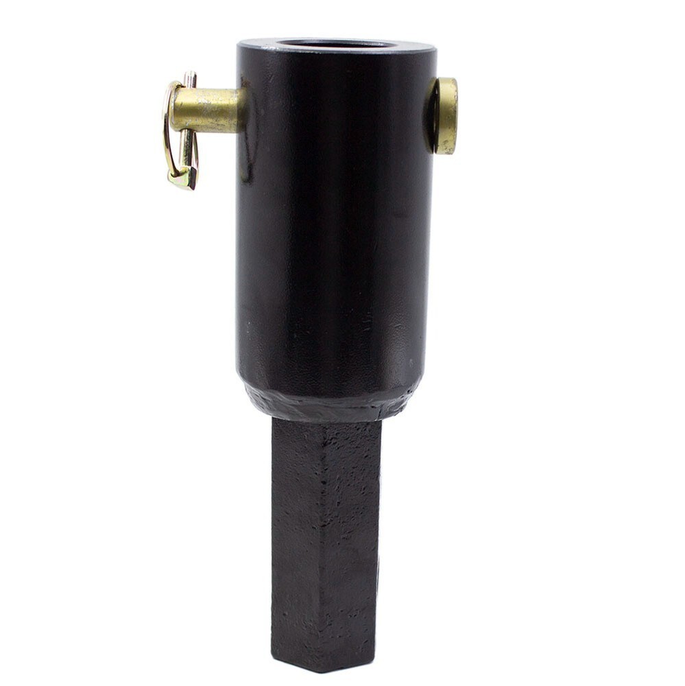 Heavy Duty Auger Bit Adapter Conversion 2 inch female Round to 2″ Male Hex