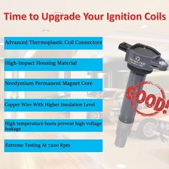 Ignition Coil Pack Set of 6 Compatible with Charger Nitro Magnum, 300 Sebring