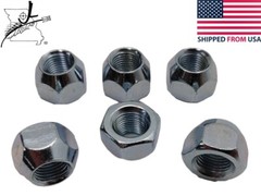 6x 1/2″-20×5/8″ Right Hand Wheel Lug Nut 60 Degree Taper Ford Dodge Chevy 13/16″