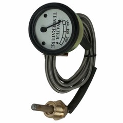 WATER TEMPERATURE GAUGE A B D G H AR BO WHITE FACE JOHN DEERE JD 421