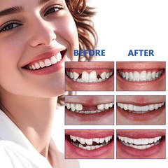Tooth Repair Kit, Moldable False Teeth, Tooth Replacement Missing Teeth, Teeth